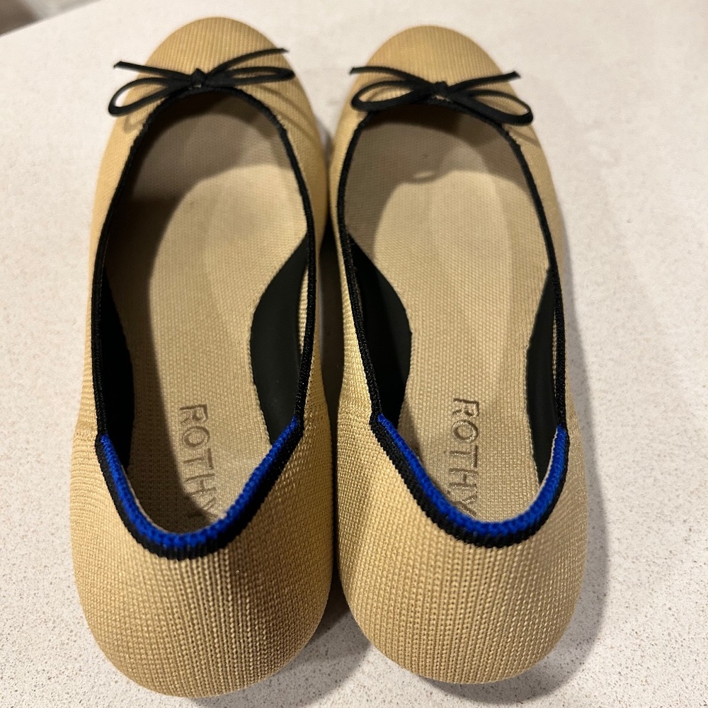 Rothy’s ballet flats like new
